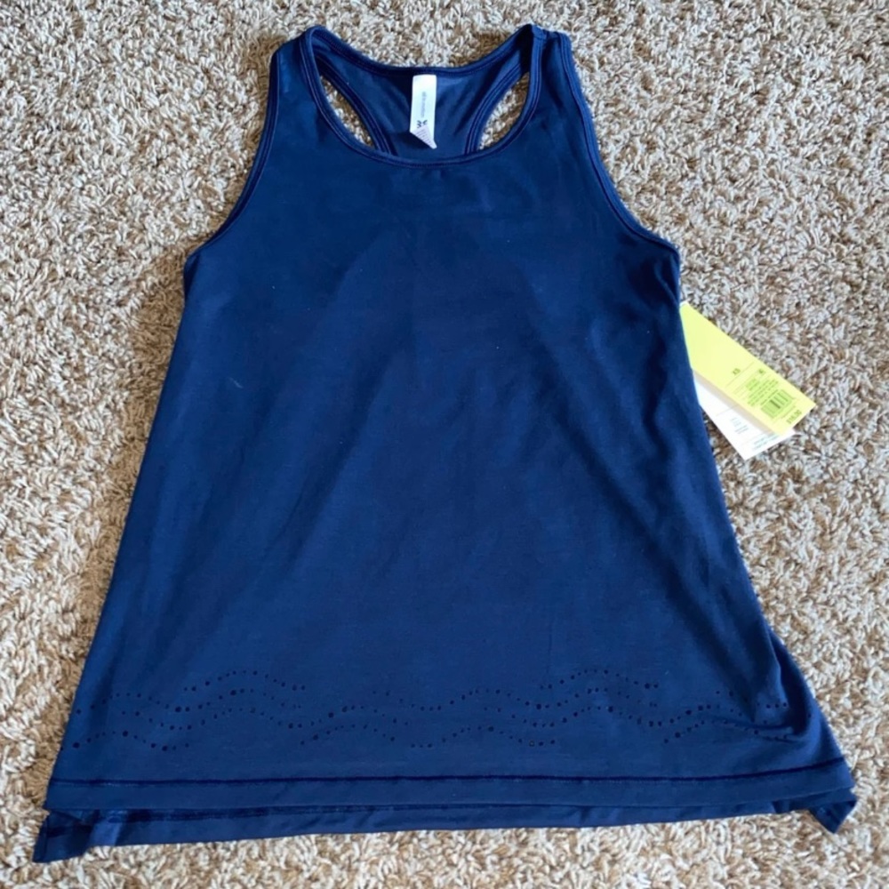 All in motion navy blue Tank Top